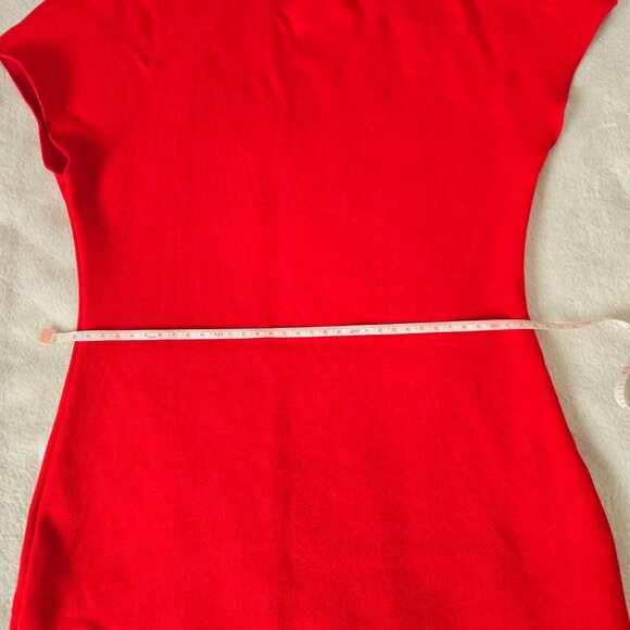 Zara bodycon red mini dress size M - Picture 10 of 14